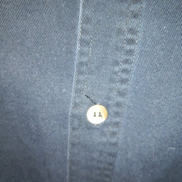 On The Brink Western Rodeo Youth Large 16-18 Dark Blue Shirt - Picture 5 of 8